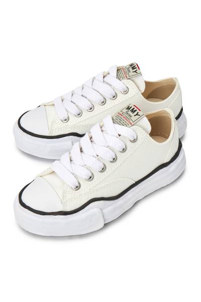 메종미하라야스히로(MAISON MIHARA YASUHIRO) 피터슨 오리지널 솔 스니커즈 (남여공용) A01FW702 WHITE