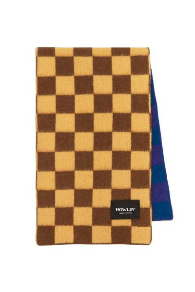 하울린(HOWLIN) 목도리 (남여공용) COSMIC CHECKERBOARD SCARF STARDUST