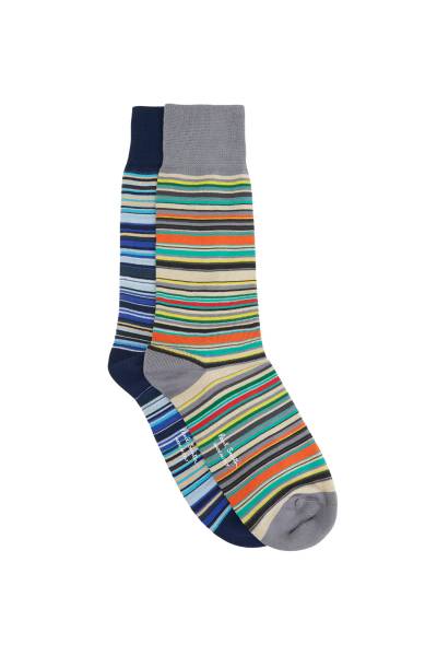 폴스미스(PAUL SMITH) 남성 양말 (2종 세트) M1A SOCK J2PKM 2A