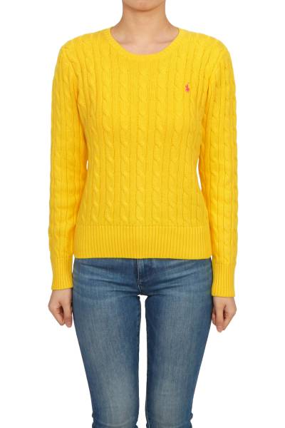 폴로랄프로렌키즈(RALPH LAUREN KIDS) 케이블 니트 (성인착용가능) 313901316007 YELLOW