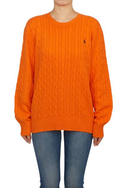 폴로랄프로렌키즈(RALPH LAUREN KIDS) 케이블 니트 (성인착용가능) 323702674058 ORANGE