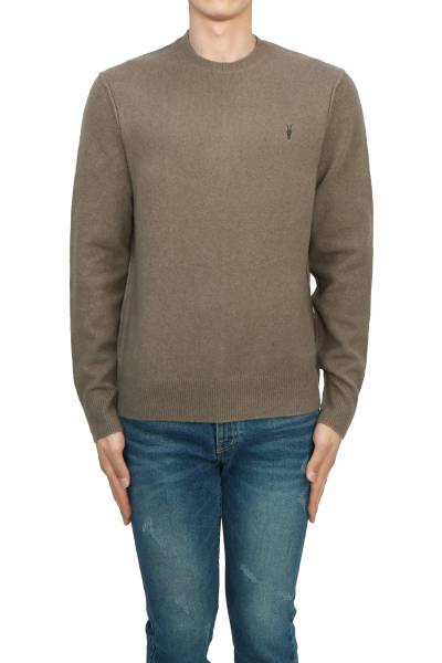 올세인츠(All Saints) 스태튼 남성 니트 MK019V SPLINTER BROWN
