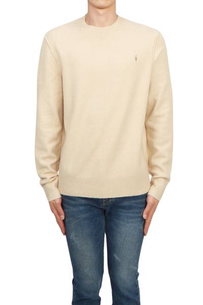 올세인츠(All Saints) 스태튼 남성 니트 MK019V TINTED ECRU