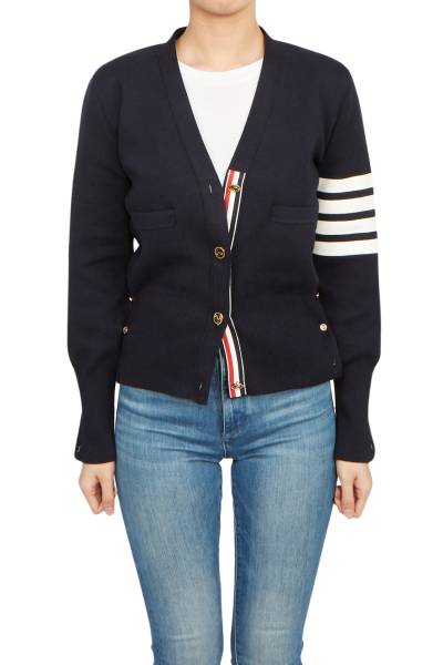 톰브라운(THOM BROWNE) 여성 가디건 FKC207A 00219 415
