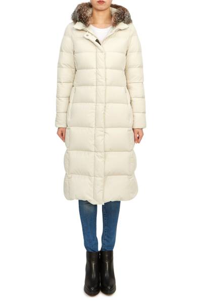 무레르(MOORER) 자가라 여성 롱 패딩 ZAGARA KN IVORY