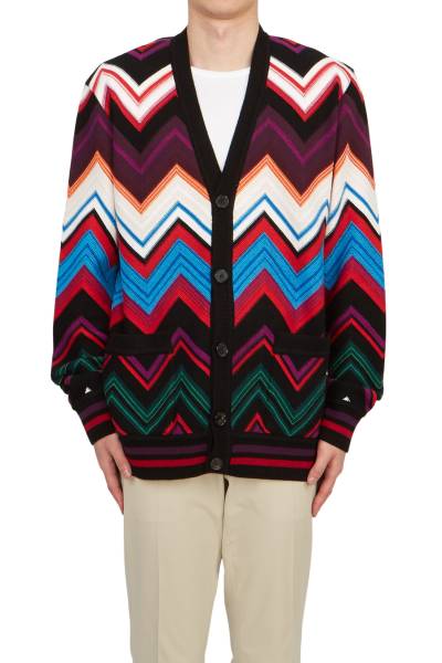 미쏘니(MISSONI) 남성 가디건 US23WM0E BC003F SM8WR