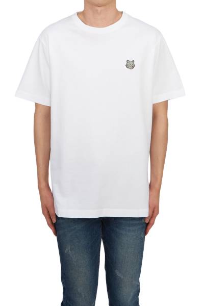 메종키츠네(MAISON KITSUNE) 볼드 폭스헤드 남성 반팔티셔츠 MM00108KJ0118 P100