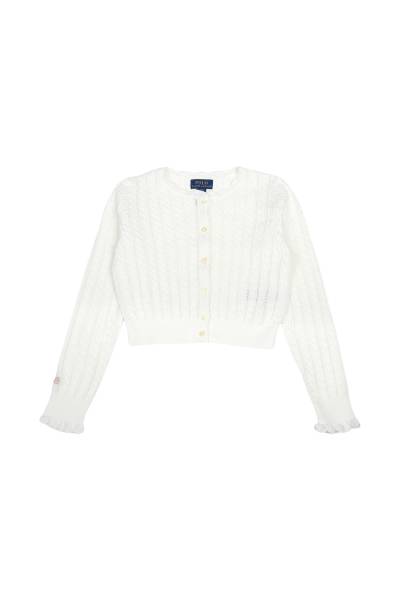 폴로랄프로렌키즈(RALPH LAUREN KIDS) 가디건 313934999002 WHITE