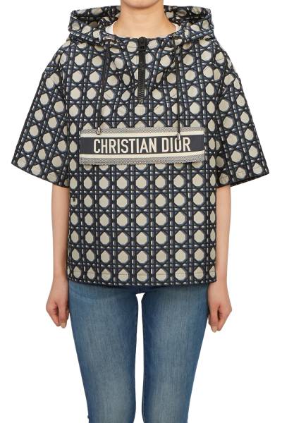 크리스찬디올(Christian Dior) 매크로까나쥬 여성 후드 반팔 아노락 417C19A2378 5856
