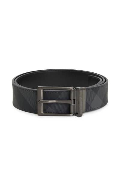 버버리(BURBERRY) 체크 남성 양면 벨트 LOUIS35 RVS 8065341