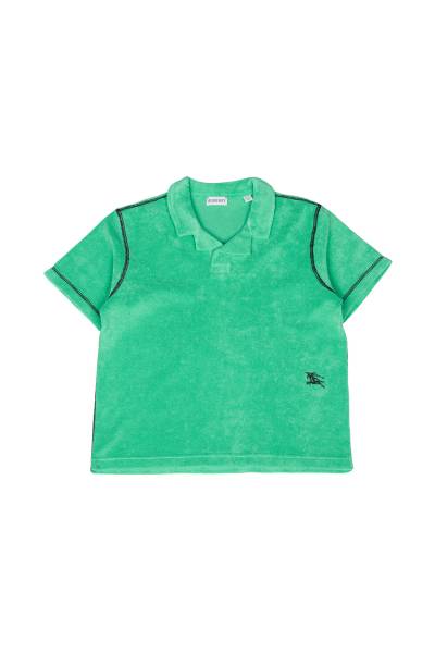 버버리키즈(BURBERRY KIDS) 카라 반팔티셔츠 (성인착용가능) ROLFE POLO 8078634 A1501 14Y