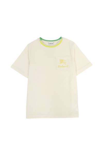 버버리키즈(BURBERRY KIDS) 반팔티셔츠 (성인착용가능) CEDAR SCRIBL 8079784 A4802
