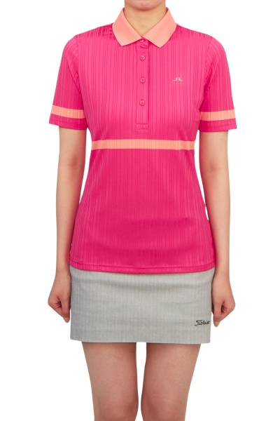 제이린드버그(JLINDEBERG) 골프웨어 여성 카라 반팔티셔츠 GWJT08997 Q116