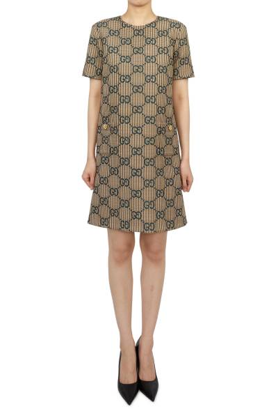 구찌(GUCCI) 여성 반팔 미니 원피스 771431 ZAO94 9672