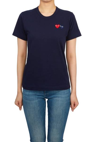 꼼데가르송(COMME DES GARCONS) 더블와펜 여성 반팔티셔츠 AZ T225 051 2