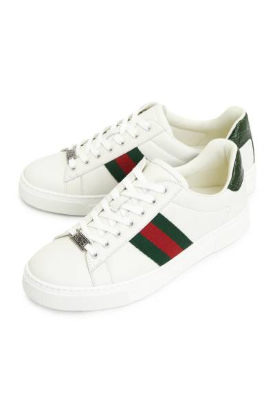 구찌(GUCCI) 에이스 웹 여성 스니커즈 757943 AACAG 9055