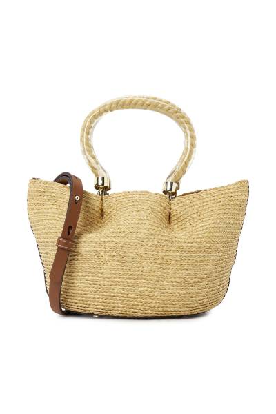헬렌카민스키(HELEN KAMINSKI) 카멜리아 여성 바스켓백 BAG51749 NATURAL CUOIO