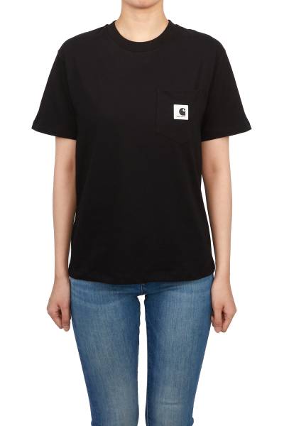 칼하트윕(CARHARTT WIP) 포켓 여성 반팔티셔츠 I032215 89XX