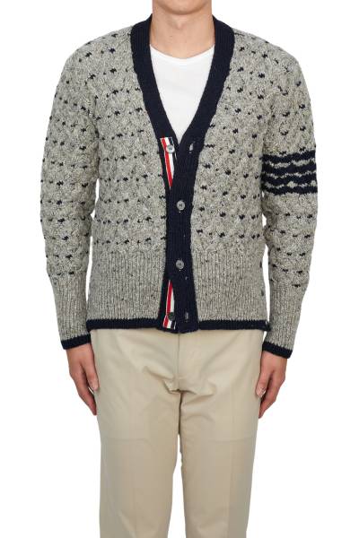 톰브라운(THOM BROWNE) 남성 가디건 MKC542A Y1506 055