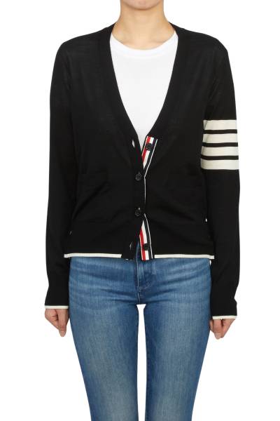톰브라운(THOM BROWNE) 여성 가디건 FKC334D Y1014 001