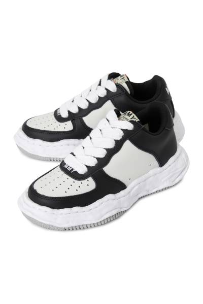 메종미하라야스히로(MAISON MIHARA YASUHIRO) 웨인 오리지널 솔 스니커즈 (남여공용) A08FW706 BLK WHT