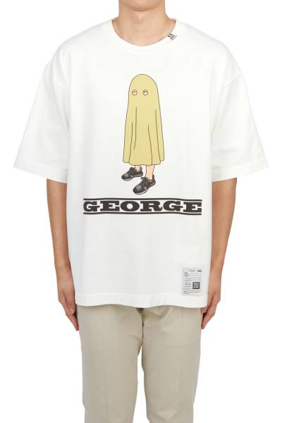메종미하라야스히로(MAISON MIHARA YASUHIRO) 남성 반팔티셔츠 A12TS683 WHITE
