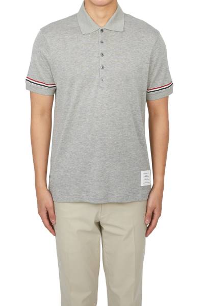 톰브라운(THOM BROWNE) 남성 카라 반팔티셔츠 MJP193A J0129 035