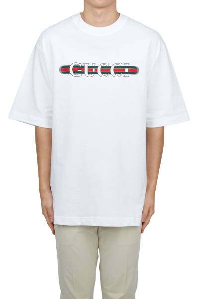 구찌(GUCCI) 남성 반팔티셔츠 784361 XJGKB 9074