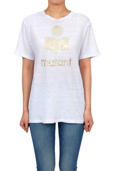 이자벨마랑(ISABEL MARANT) 즈웰 여성 반팔티셔츠 TS0001FB A1N10E WHLG