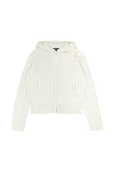 폴로랄프로렌키즈(RALPH LAUREN KIDS) 후드 집업 가디건 (성인착용가능) 313916533004 WHITE