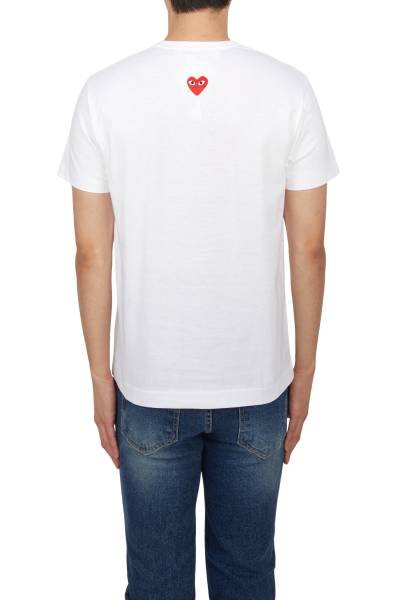 꼼데가르송(COMME DES GARCONS) 백 레드와펜 반팔티셔츠 (남여공용) AX T340 051 3