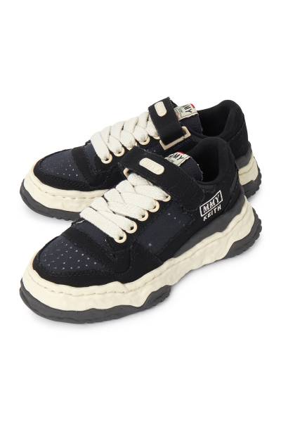메종미하라야스히로(MAISON MIHARA YASUHIRO) 키스 오리지널 솔 스니커즈 (남여공용) A13FW704 BLACK