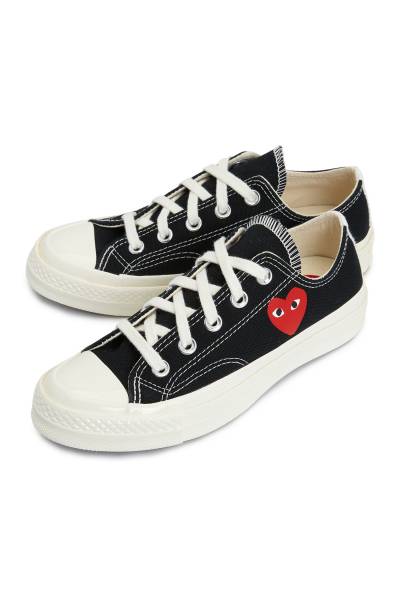 꼼데가르송(COMME DES GARCONS) 리틀하트 척 테일러 스니커즈 (남여공용) AZ K128 001 1