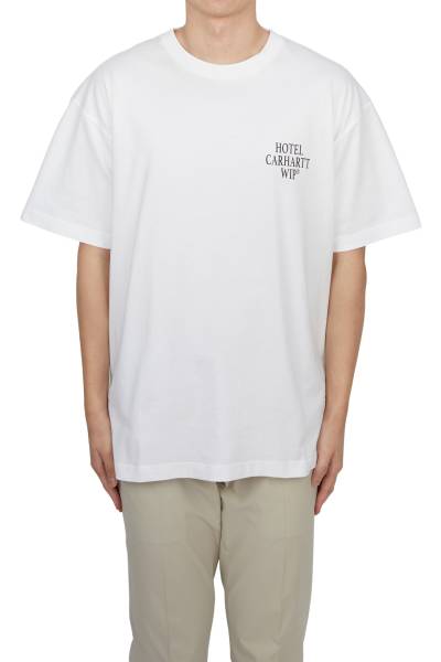 칼하트윕(CARHARTT WIP) 호텔 키스 남성 반팔티셔츠 I033959 00AXX