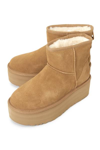 어그(UGG) 클래식 미니 플랫폼 여성 앵클 부츠 1134991 CHE