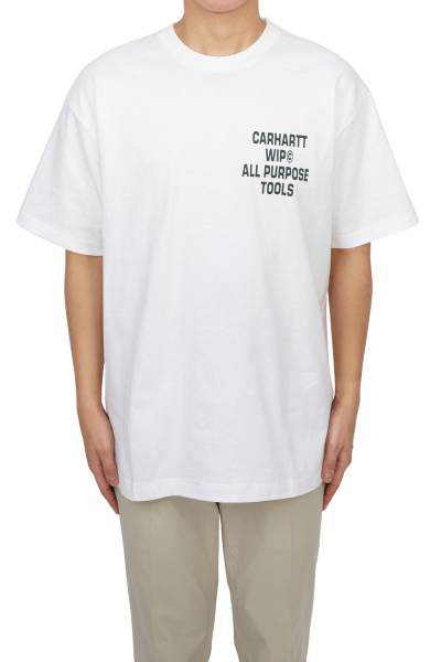칼하트윕(CARHARTT WIP) 크로스 스크류 남성 반팔티셔츠 I033949 02XX