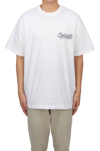 칼하트윕(CARHARTT WIP) 아카이보 남성 반팔티셔츠 I033976 02XX