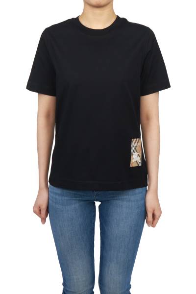 버버리(BURBERRY) 체크 여성 반팔티셔츠 WW FOR 8104883 A1189