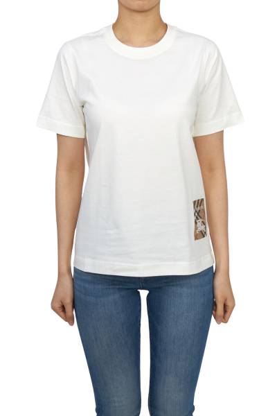 버버리(BURBERRY) 체크 여성 반팔티셔츠 WW FOR 8104886 B7078