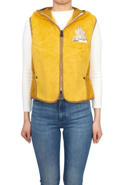 몽클레어(MONCLER) 그레노블 여성 후드 플리스 조끼 8G00003 899ML 13Q
