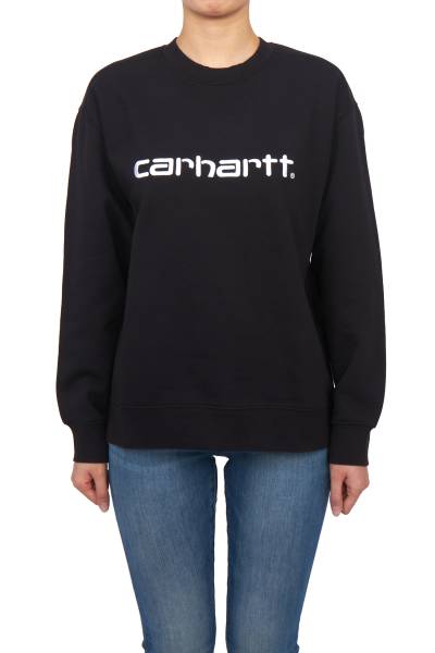 칼하트윕(CARHARTT WIP) 여성 기모 맨투맨 I033647 0D2XX