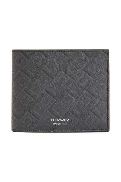 페라가모(FERRAGAMO) 남성 반지갑 66 1582 NERO 0780324