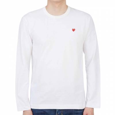 꼼데가르송(COMME DES GARCONS) 미니 레드와펜 남성 긴팔티셔츠 AX T308 051 2