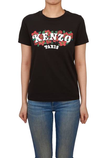 겐조(KENZO) 버디 마켓 여성 반팔티셔츠 FF52TS1494SO 99J