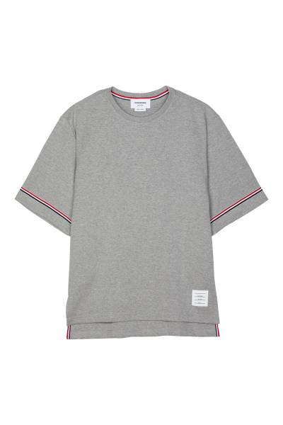톰브라운(THOM BROWNE) 남성 반팔티셔츠 MJS282A J0199 055
