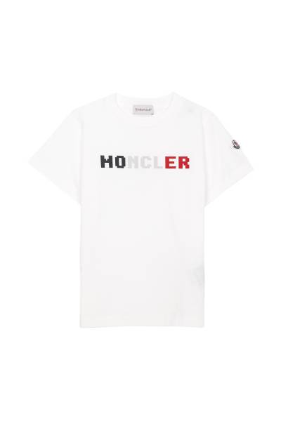 몽클레어키즈(MONCLER KIDS) 픽셀 반팔티셔츠 8C00004 89AFV 034 6A8A10A