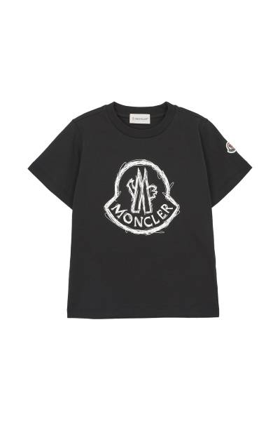 몽클레어키즈(MONCLER KIDS) 반팔티셔츠 8C00014 89AFV 999 6A8A10A