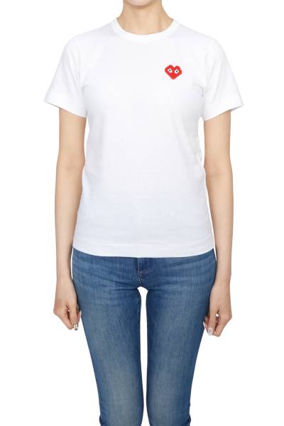 꼼데가르송(COMME DES GARCONS) X 인베이더 픽셀와펜 여성 반팔티셔츠 AZ T321 051 3