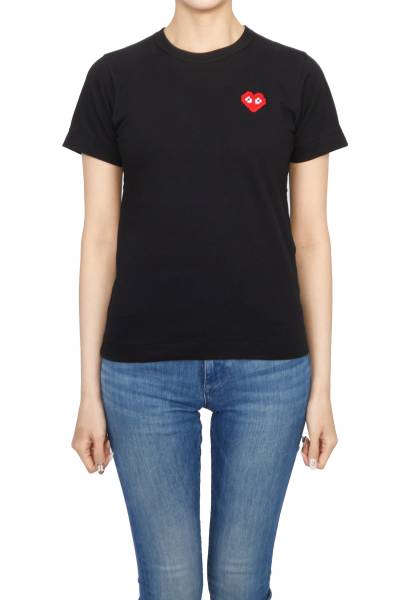 꼼데가르송(COMME DES GARCONS) X 인베이더 픽셀와펜 여성 반팔티셔츠 AZ T321 051 1