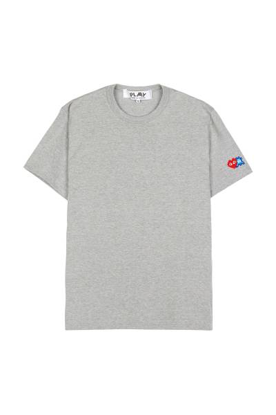 꼼데가르송(COMME DES GARCONS) X 인베이더 더블와펜 남성 반팔티셔츠 AZ T328 051 2